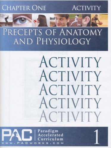 Cover of Precepts of Anatomy & Physiology Chapter 1 Activity Book
