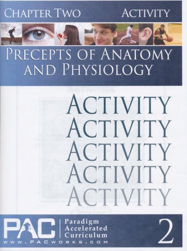 Cover of Precepts of Anatomy & Physiology Chapter 2 Activity Book