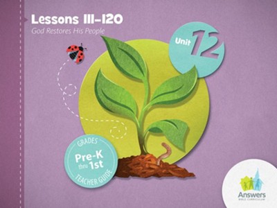 Cover of Answers Bible Curriculum PreK-1 Unit 12 Flip Chart (2nd Edition)