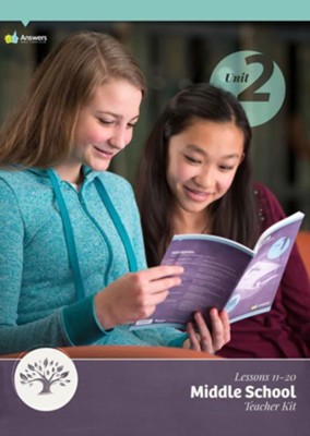 Cover of Answers Bible Curriculum Middle School Unit 2 Teacher Kit (2nd Edition)