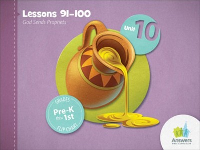 Cover of Answers Bible Curriculum PreK-1 Unit 10 Flip Chart (2nd Edition)