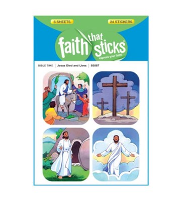 Cover of Jesus Died & Lives Stickers