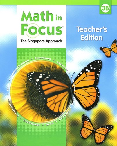 Cover of Math in Focus: The Singapore Approach Grade 3 Second Semester Homeschool Package