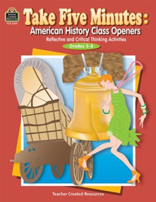 Cover of Take Five Minutes: American History Class Openers