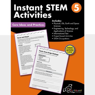 Cover of Instant STEM Activities Workbook, Grade 5