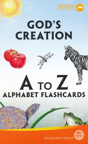 Cover of God's Creation A to Z Alphabet Flashcards