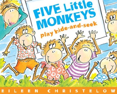 Cover of Five Little Monkeys Play Hide and Seek