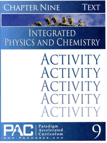 Cover of Integrated Physics and Chemistry Activity Booklet, Chapter 9