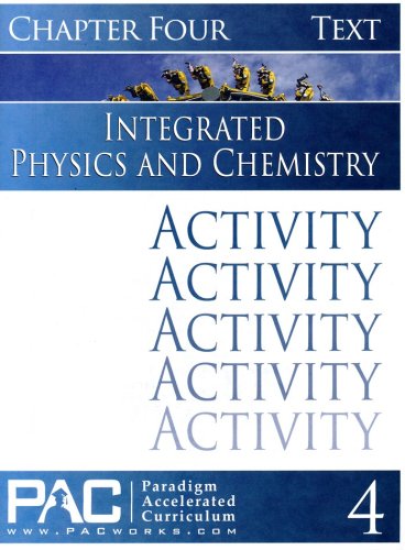 Cover of Integrated Physics and Chemistry Activity Booklet, Chapter 4