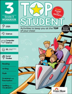Cover of Top Student, Grade 3