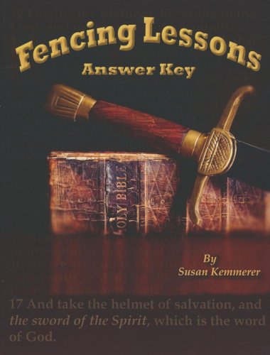 Cover of Fencing Lesssons, Answer Key