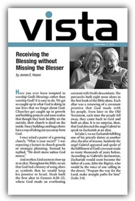 Cover of Vista: Journal for Holy Living Take-Home, Winter 2021