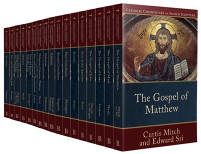 Cover of Catholic Commentary on Sacred Scripture New Testament 17-vol set