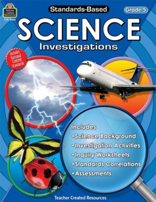 Cover of Standards Based Science Investigations (Grade 5)