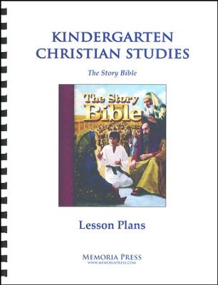 Cover of Kindergarten Christian Studies (Story Bible) Lesson Plans