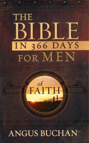 Cover of The Bible in 366 Days for Men of Faith