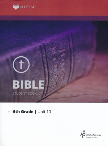 Cover of Lifepac Bible Grade 6 Unit 10: Revelation and Review