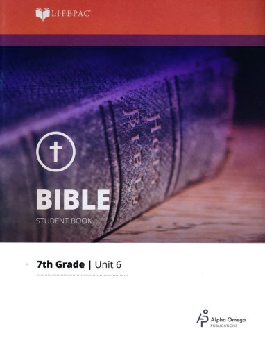 Cover of Lifepac Bible Grade 7 Unit 6: The Psalms