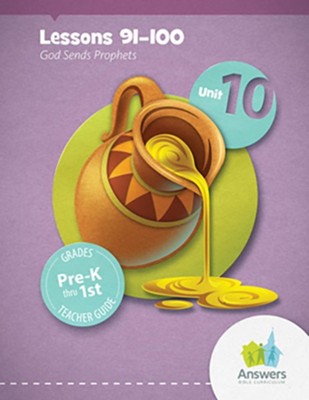 Cover of Answers Bible Curriculum PreK-1 Unit 10 Teacher Guide (2nd Edition)