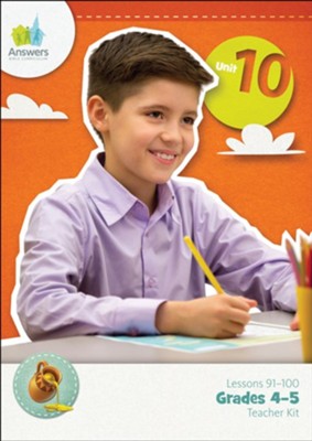 Cover of Answers Bible Curriculum Grades 4-5 Unit 10 Teacher Kit (2nd Edition)