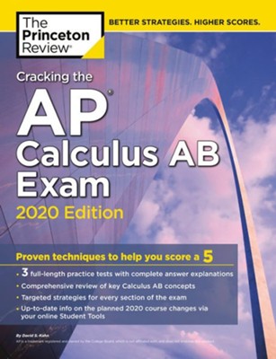 Cover of Cracking the AP Calculus AB Exam, 2020 Edition - eBook
