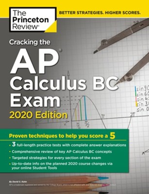Cover of Cracking the AP Calculus BC Exam, 2020 Edition - eBook