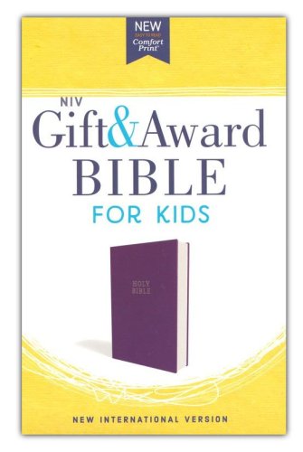 Cover of NIV Gift and Award Bible for Kids, Flexcover, Purple, Comfort Print