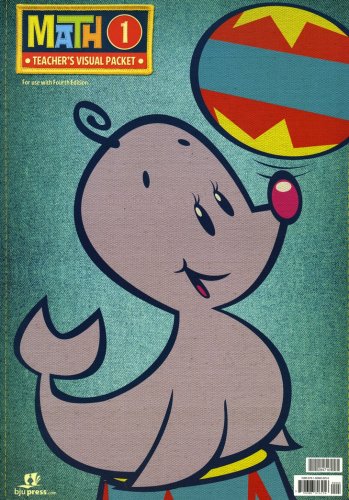 Cover of BJU Press Math 1 Visual Packet Teacher's Edition (4th Edition)