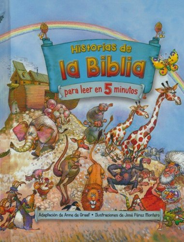 Cover of Historias de la Biblia para leer en 5 minutos (The Little Childrens Bible StoryBook)