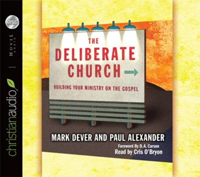 Cover of The Deliberate Church - audiobook on CD