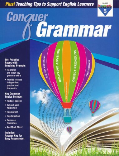 Cover of Conquer Grammar, Grade 5