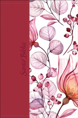 Cover of Santa Biblia NTV, Edicion personal, letra grande (Letra Roja, SentiPiel, Rosa, indice) (NTV Personal-Size Large-Print--hardcover, rose (indexed))