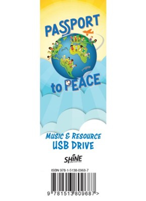 Cover of Passport to Peace: Music & Resource USB Drive