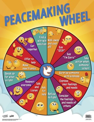 Cover of Passport to Peace: Peacemaking Wheel Poster (17 x 22)