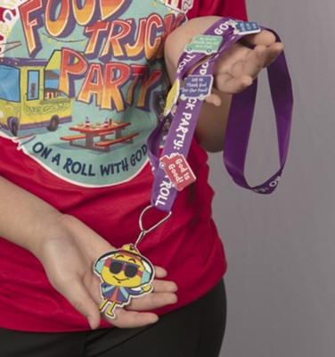 Cover of Food Truck Party: Scripture Treasure Lanyard, Pack of 12