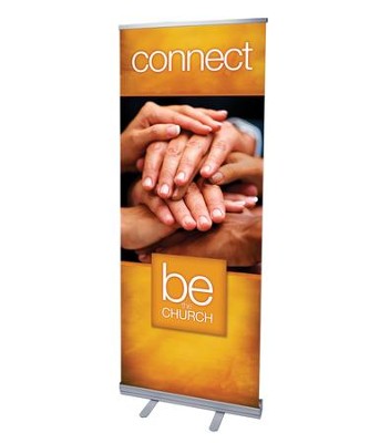 Cover of Be the Church Connect (31 inch x 79 inch) RollUp Banner