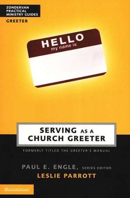 Cover of Serving As a Church Greeter (slightly imperfect)