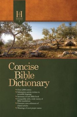 Cover of Holman Concise Bible Dictionary - eBook
