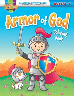 Cover of The Armor of God Coloring Book (ages 2-4)