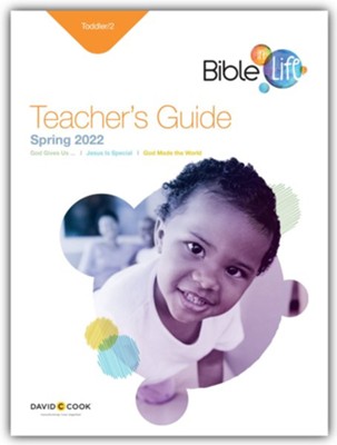 Cover of Bible-in-Life/Echoes: Toddler Teacher's Guide, Spring 2022