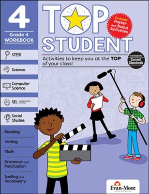 Cover of Top Student, Grade 4