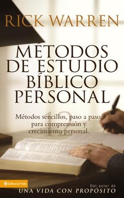 Cover of Metodos de estudio biblico personal: 12 formas de estudiar la Biblia tu solo - eBook