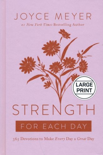 Cover of Strength for Each Day, Large Print