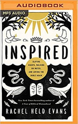 Cover of Inspired: Slaying Giants, Walking on Water, and Loving the Bible Again - unabridged audiobook on MP3-CD