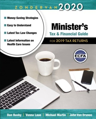 Cover of Zondervan 2020 Minister's Tax and Financial Guide: For 2019 Tax Returns - eBook