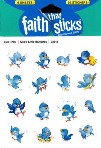 Cover of God's Little Bluebirds Stickers
