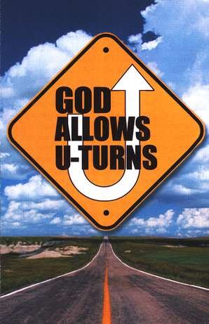 Cover of God Allows U-Turns (NIV), Pack of 25 Tracts