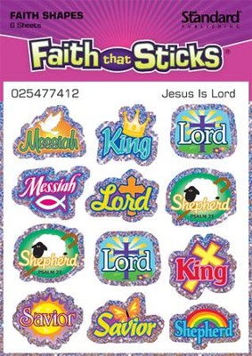 Cover of Jesus Is Lord Stickers (Faith that Sticks)
