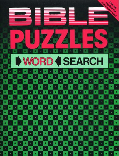 Cover of Bible Puzzles: Word Search