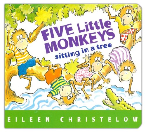 Cover of Five Little Monkeys Sitting in a Tree